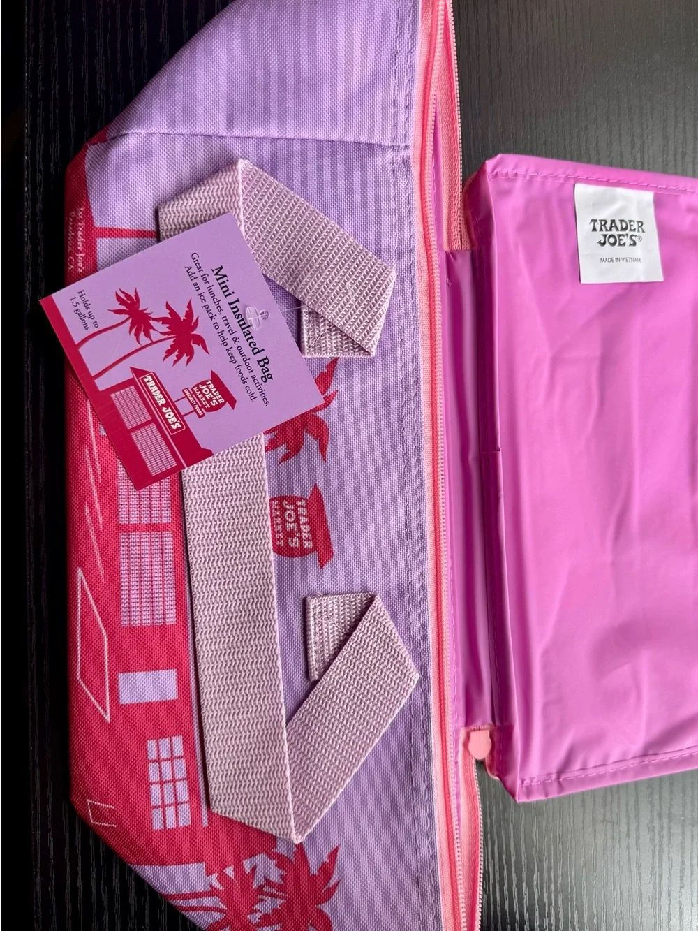Viral Sold Out Trader Joe’s Mini Insulated Tote Summer Collection 2026 - Picture 2 of 4